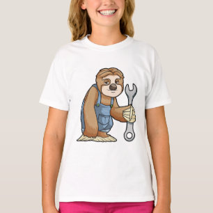 T-shirt Sloth comme artisan avec clé