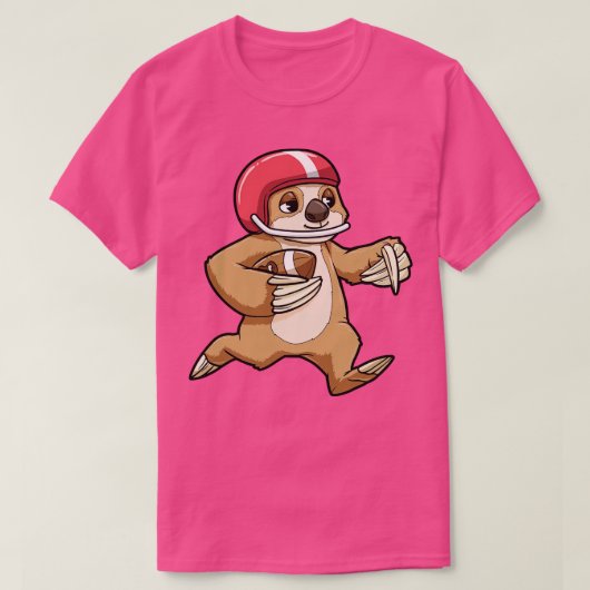 T-shirt Sloth comme ère avec et casque (Design devant)