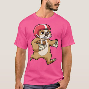 T-shirt Sloth comme ère avec et casque