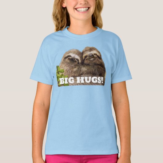T-shirt Sloth Couple (Devant)