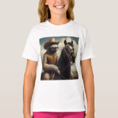 T-shirt Sloth Cowboy (Devant)