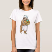 T-shirt Sloth Easter Baker (Devant)