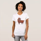 T-shirt Sloth et Alpaca (Devant entier)