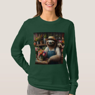 T-shirt Sloth Florist