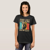 T-shirt Sloth For Men Women Lazy Sloth Animal  7 (Devant entier)