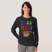 T-shirt Sloth Free Hugs (Devant entier)