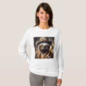 T-shirt Sloth Gold Miner (Devant entier)