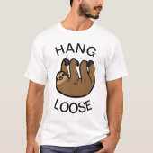 T-shirt Sloth Hang Loose (Devant)