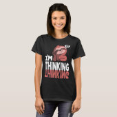 T-shirt Sloth Je Pense (Devant entier)