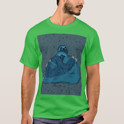 T-shirt Sloth Love (Devant)