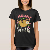 T-shirt Sloth Maman Mère Mère39 S Jour Sloth (Devant)