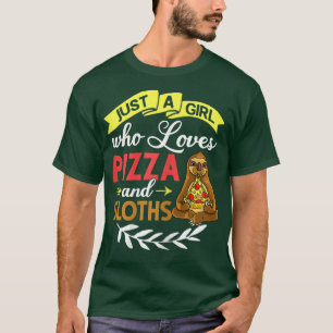 T-shirt Sloth Mating Pizza Delivery Pizzeria Italian5204