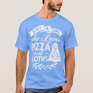T-shirt Sloth Mating Pizzeria Livraison de pizza italienne