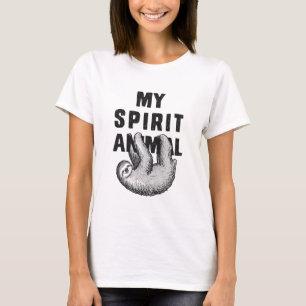 T-shirt Sloth - mon animal d'esprit