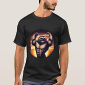 T-shirt Sloth Musclebound (Devant)