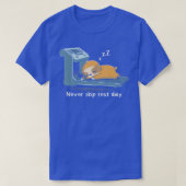 T-shirt Sloth Never Skip Rest Day Funny Sloth Exercise Sle (Design devant)