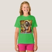 T-shirt Sloth Picnic (Devant entier)