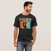 T-shirt Sloth Pour Maman Mère Lazy Sloth Animal (Devant entier)