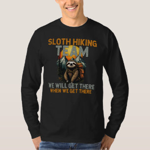 T-shirt Sloth Randonnée Team - Outdoor Adventure