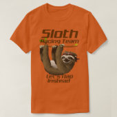 T-shirt Sloth Running Team 8 (Design devant)