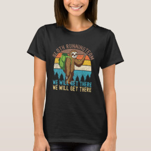T-shirt Sloth Running Team Femme Homme Sloth Running Team