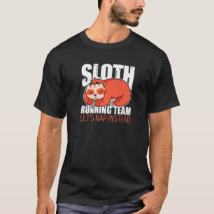 T-shirt Sloth Running Team Nappons Plutôt