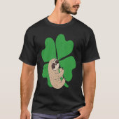 T-shirt Sloth Shamrock Cute C Lazy St Patricks Day Animal (Devant)