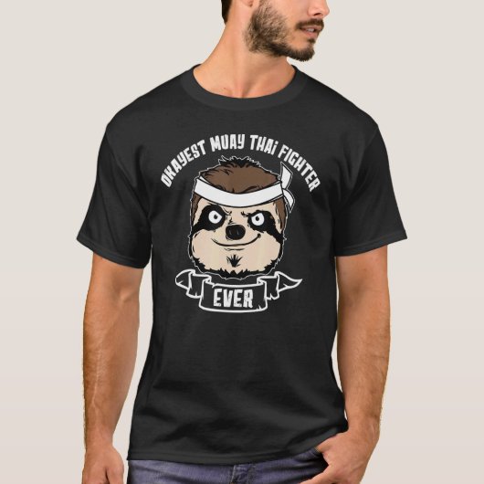 T-shirt Sloth Sleeping Dit Fraîchissant Laziness 7 (Devant)