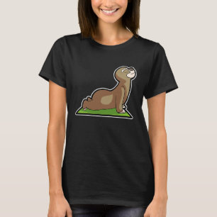 T-shirt Sloth Sloth Yoga Poses Sports Gymnastique Ohm Coeu