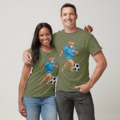 T-shirt Sloth Soccer player Soccer (Unisexe)