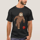 T-shirt Sloth Strikes Bowling Sloth 300 Points (Devant)