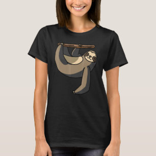 T-shirt Sloth Suspendu D'Une Branche Refroidissant Parfum