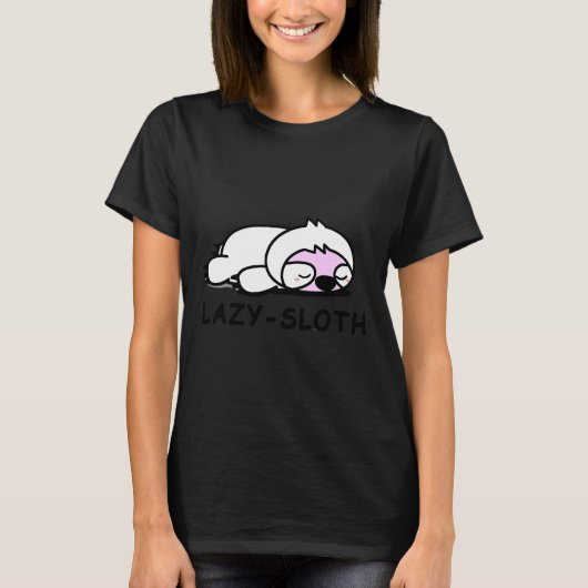 T-shirt Sloth Swea Sloth Yoga Swea Humoristique Swea Fun (Devant)