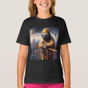 T-shirt Sloth Working the High Steel