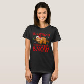 T-shirt Slothing Through the Snow Sloth Lover Funny Sloth  (Devant entier)