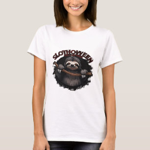 T-shirt Slothoween Chill And Thrill - Sloth Classique Effr