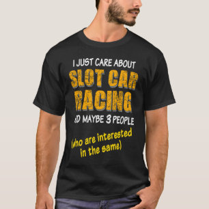 T-shirt Slotrace Slot Racing Stand Cars Slotracer Slotraci