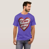 T-shirt SLove s Love Yours First boy (Devant entier)