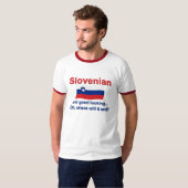 T-shirt Slovène beau (Devant entier)