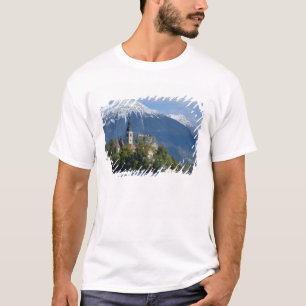 T-shirt Slovénie, Bled, lac de Bled, île de Bled, Bled