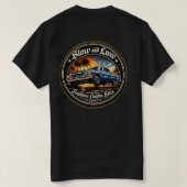 T-shirt Slow and Low Califas Stilo dos au dos  (Design dos)