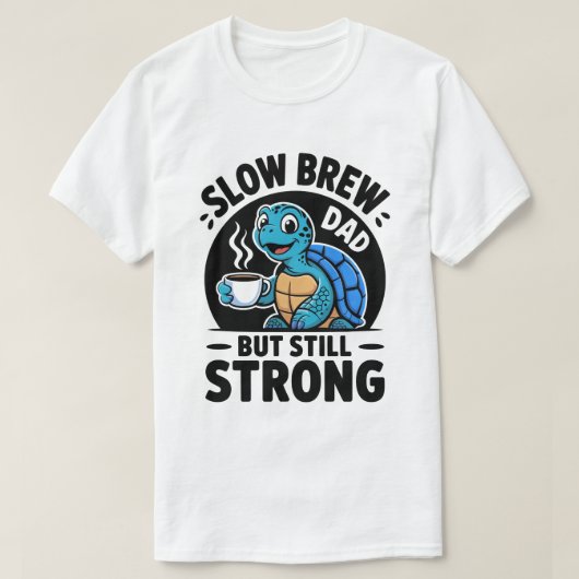 T-shirt Slow Brew Dad (Design devant)