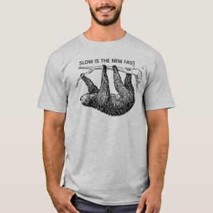 T-shirt Slow est la nouvelle machine rapide
