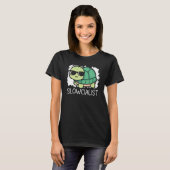 T-shirt Slowcialist Turtle   Tortoise Marine Biology (Devant entier)