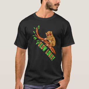 T-shirt Slowloris Lent Loris Plumbloris Primate Singe Ape