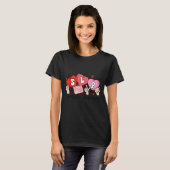 T-shirt Slp Valentine's Day Speech Language Pathologist St (Devant entier)