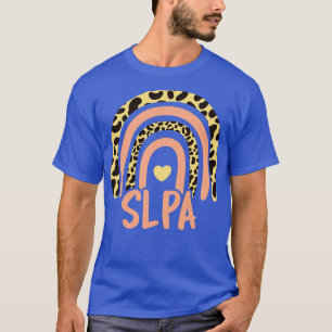 T-shirt SLPA Therapy III Empreinte de léopard Rainbow