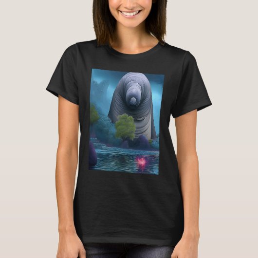 T-shirt Slumber Mountain Manatee (Devant)