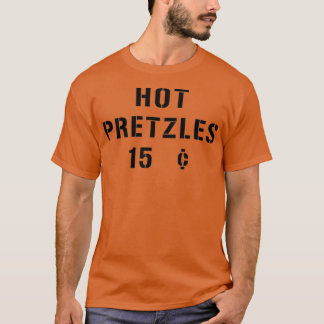 T-shirt Sly Dan Pretzel Logic Hot Pretzles 15 Cents