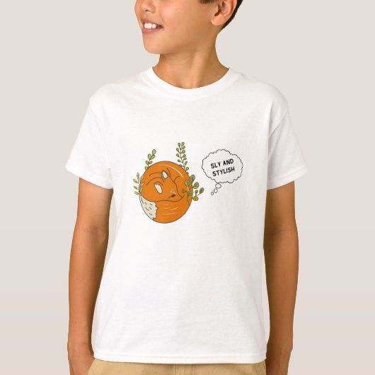 T-shirt Sly et élégant (Devant)